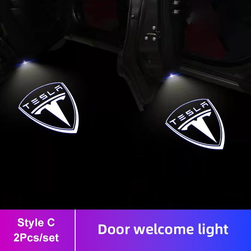 Car Projector Lamps HD LED Auto Door Welcome Lights Accessories For Tesla Model-Y Model-3 Model-X Model-S Cybertruck Roadster
Car Projector Lamps HD LED Auto Door Welcome Lights Accessories For Tesla Model-Y Model-3 Model-X Model-S Cybertruck Roadster