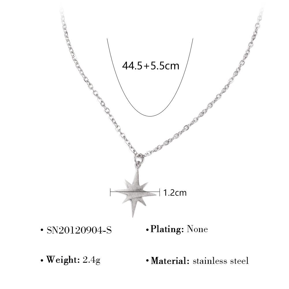 Подвеска из нержавеющей стали с подвеской в виде гексаграммы ветра и солнца, сохраняющая цвет, ожерелье из титановой стали
Подвеска из нержавеющей стали с подвеской в виде гексаграммы ветра и солнца, сохраняющая цвет, ожерелье из титановой стали