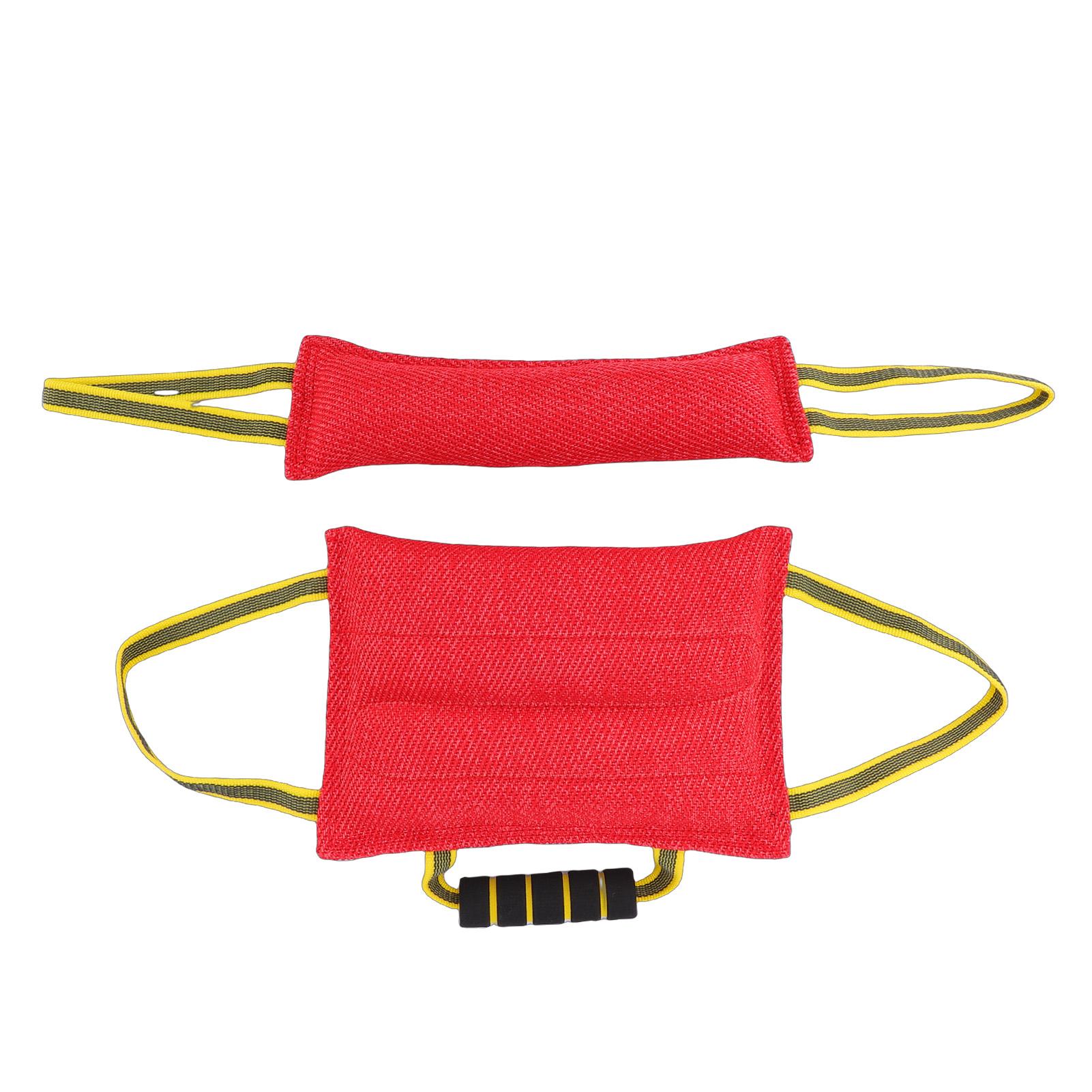 Dog Pillow Tug Toy Portable Dog Bite Pillow Training Tug Toy for Pets Interactive Play
Dog Pillow Tug Toy Portable Dog Bite Pillow Training Tug Toy for Pets Interactive Play