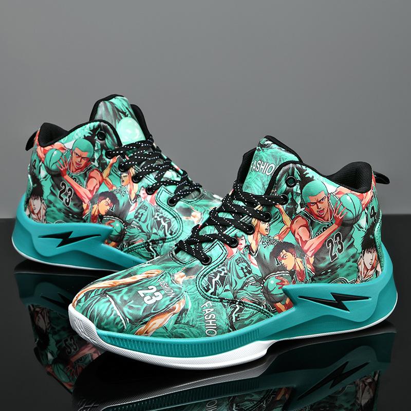 Trendy Basketball Shoes Student Actual Training Boots Guard Shock Absorption Non-Slip Sports Shoes Youth Men S Shoes 37
Trendy Basketball Shoes Student Actual Training Boots Guard Shock Absorption Non-Slip Sports Shoes Youth Men S Shoes 37