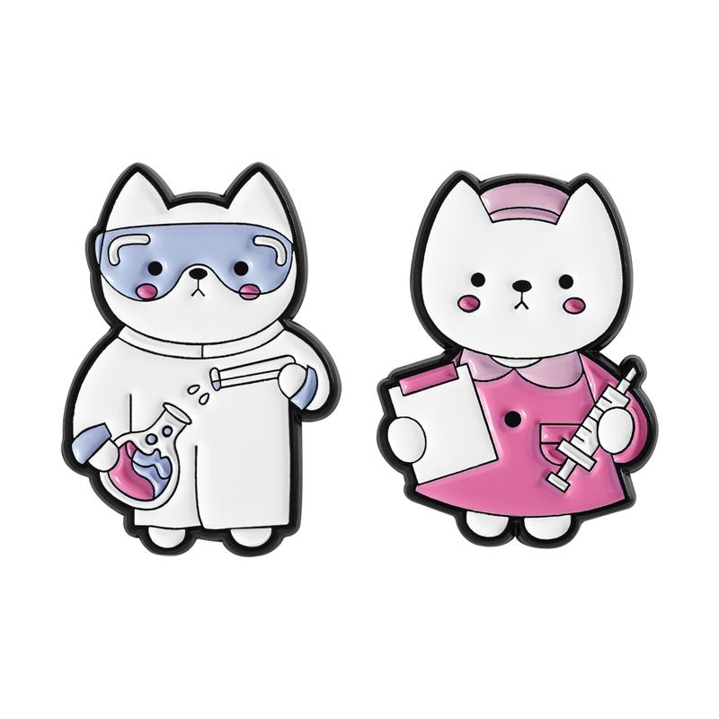 2-13pcs/set Cartoon Animal Doctor Enamel Pins Medical Stethoscope Medicine Symbol Body Organs Brooches Lapel Badge Jewelry Gifts
2-13pcs/set Cartoon Animal Doctor Enamel Pins Medical Stethoscope Medicine Symbol Body Organs Brooches Lapel Badge Jewelry Gifts