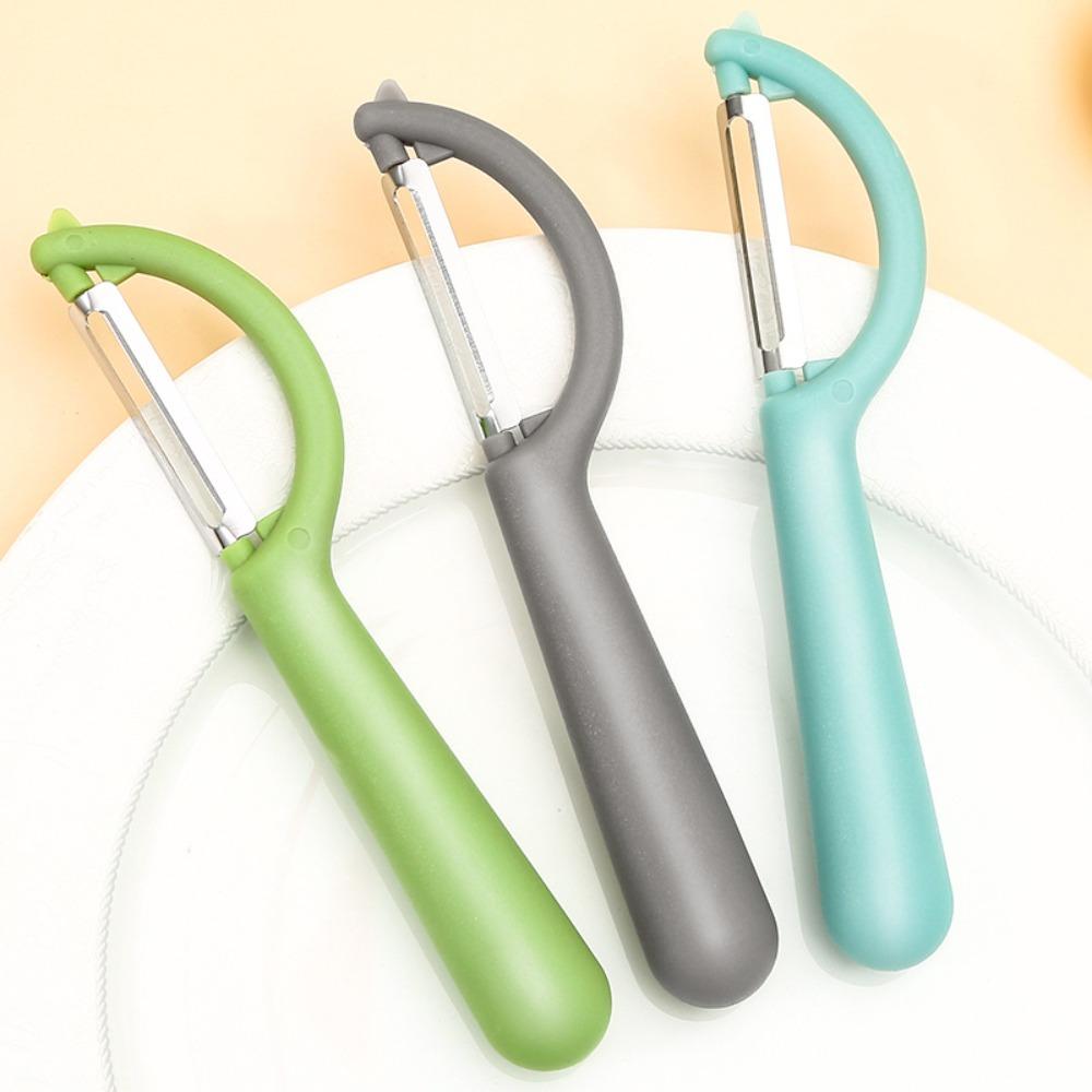 Plastic Handle Stainless Steel Peeler Rust-proof Fruit Grater Peeling Tool Peeling Knife Carrots
Plastic Handle Stainless Steel Peeler Rust-proof Fruit Grater Peeling Tool Peeling Knife Carrots