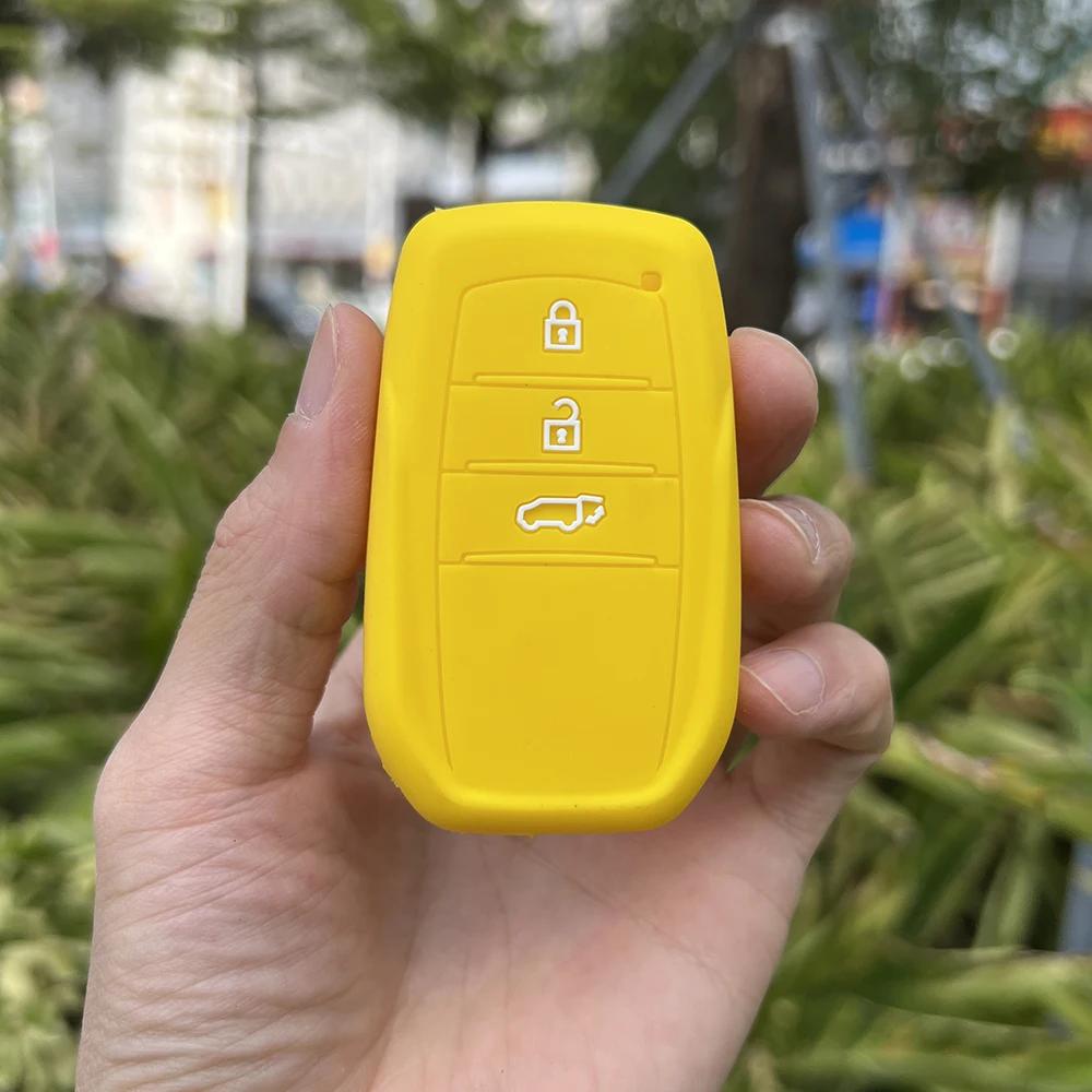 Silicone Car Key Case Cover For Toyota Land Cruiser 200 300 Prado Crown TLK 200 Yaris Cross Hilux Innova Fortuner Camry 55 Key
Silicone Car Key Case Cover For Toyota Land Cruiser 200 300 Prado Crown TLK 200 Yaris Cross Hilux Innova Fortuner Camry 55 Key