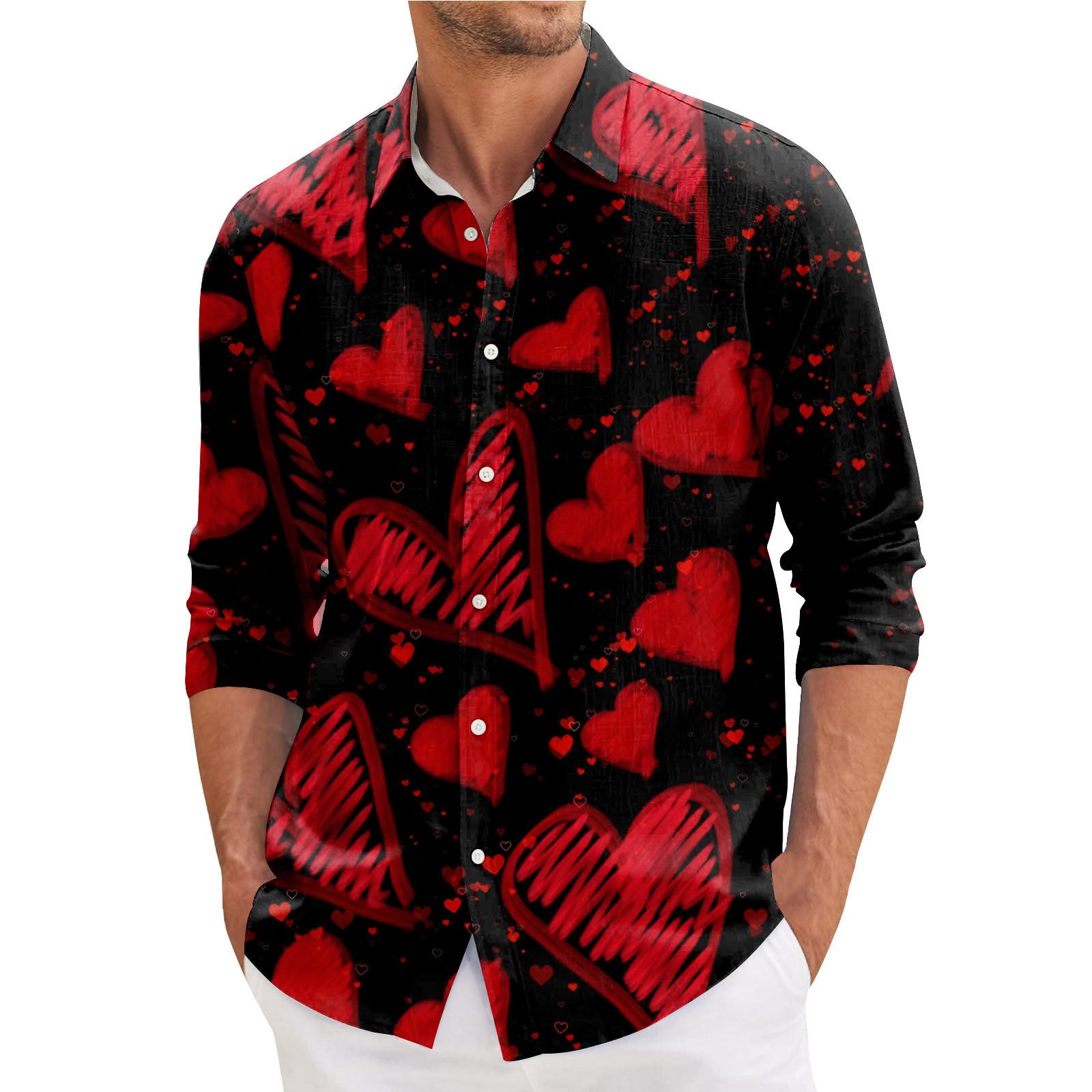 Чоловіча весняна повсякденна вільна сорочка з довгими рукавами з принтом Чоловіча сорочка XXXL винний
Чоловіча весняна повсякденна вільна сорочка з довгими рукавами з принтом Чоловіча сорочка XXXL винний