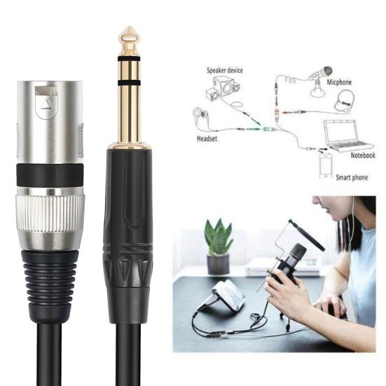 Аудиокабель с позолоченным разъемом портативного размера, универсальный, TRS - XLR, сбалансированный 1M чёрный
Аудиокабель с позолоченным разъемом портативного размера, универсальный, TRS - XLR, сбалансированный 1M чёрный