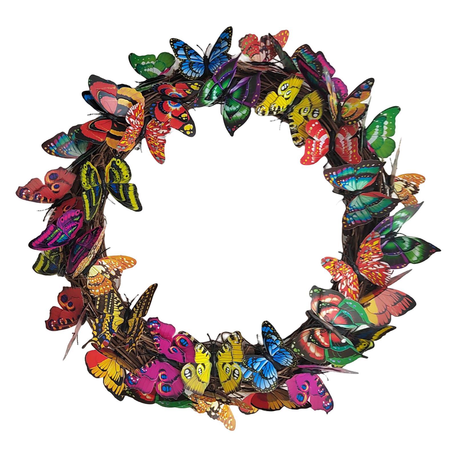 15inch Wreath for Front Door Window Hanging Garland Decoration 
15inch Wreath for Front Door Window Hanging Garland Decoration