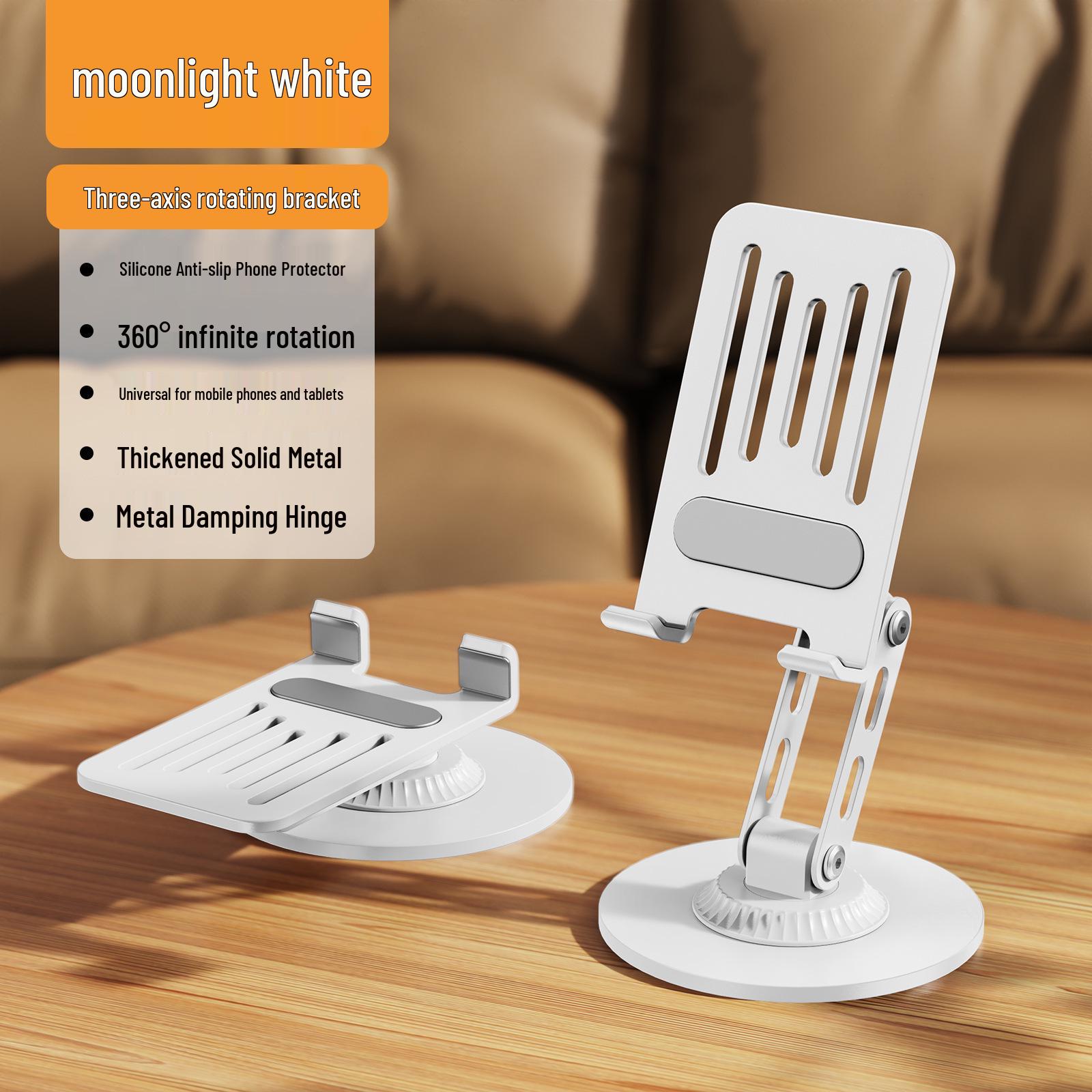 Three-Axis All-Metal Phone & Tablet Holder with Thickened Base, 360-Degree Rotation, Foldable Design for Drawing & Video Watching
Three-Axis All-Metal Phone & Tablet Holder with Thickened Base, 360-Degree Rotation, Foldable Design for Drawing & Video Watching