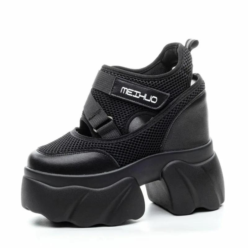 Fashion 12CM Women Summer Air Mesh Chunky Sneaker Slides Sandals Platform Wedge Microfiber Shoes Mules Shoes Hollow Platform Wedge 2025 40 чёрный
Fashion 12CM Women Summer Air Mesh Chunky Sneaker Slides Sandals Platform Wedge Microfiber Shoes Mules Shoes Hollow Platform Wedge 2025 40 чёрный