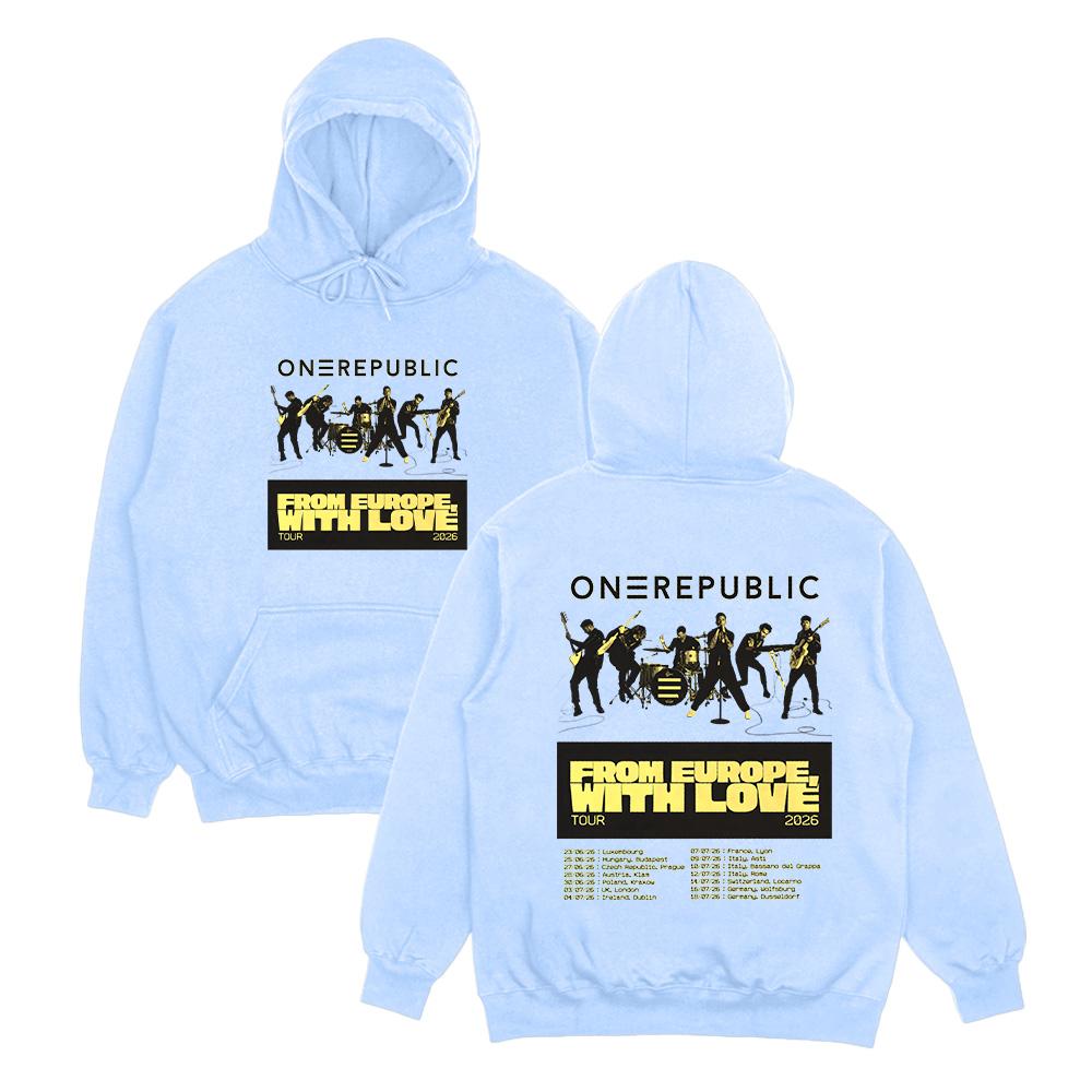 OneRepublic From Europe with Love Tour 2026 Hoodies Unisex High Street Sweatshirts Punk Pullovers Fashion Personality Streetwear XXXL світло-синій колір
OneRepublic From Europe with Love Tour 2026 Hoodies Unisex High Street Sweatshirts Punk Pullovers Fashion Personality Streetwear XXXL світло-синій колір