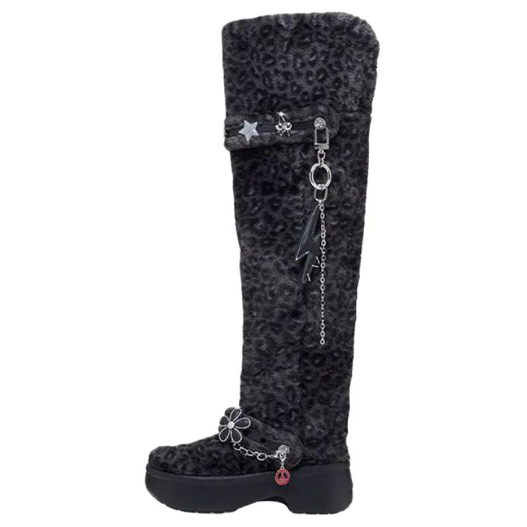 T-Pain x Crocs Classic Unfurgettable Ботфорты Леопард Женские Кроссовки Черные 212387-0CU 37-38
T-Pain x Crocs Classic Unfurgettable Ботфорты Леопард Женские Кроссовки Черные 212387-0CU 37-38