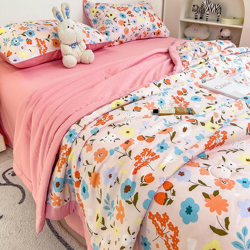Ins Skin Friendly Brushed Washed Cotton Summer Quilt Conditioning Summer Fresh Student Dormitory Single Person Summer Cool Quilt 70X100cm Thin Quilts
Ins Skin Friendly Brushed Washed Cotton Summer Quilt Conditioning Summer Fresh Student Dormitory Single Person Summer Cool Quilt 70X100cm Thin Quilts