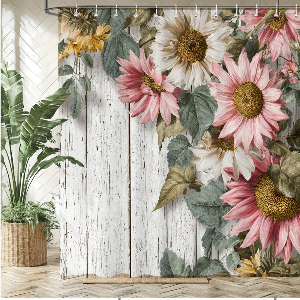 Retro And Elegant Floral Style Shower Curtain Bath Curtain Flowers Printed Bathroom Curtains For Home Decoration Curtain W60H190(CM)-1 Pcs
Retro And Elegant Floral Style Shower Curtain Bath Curtain Flowers Printed Bathroom Curtains For Home Decoration Curtain W60H190(CM)-1 Pcs