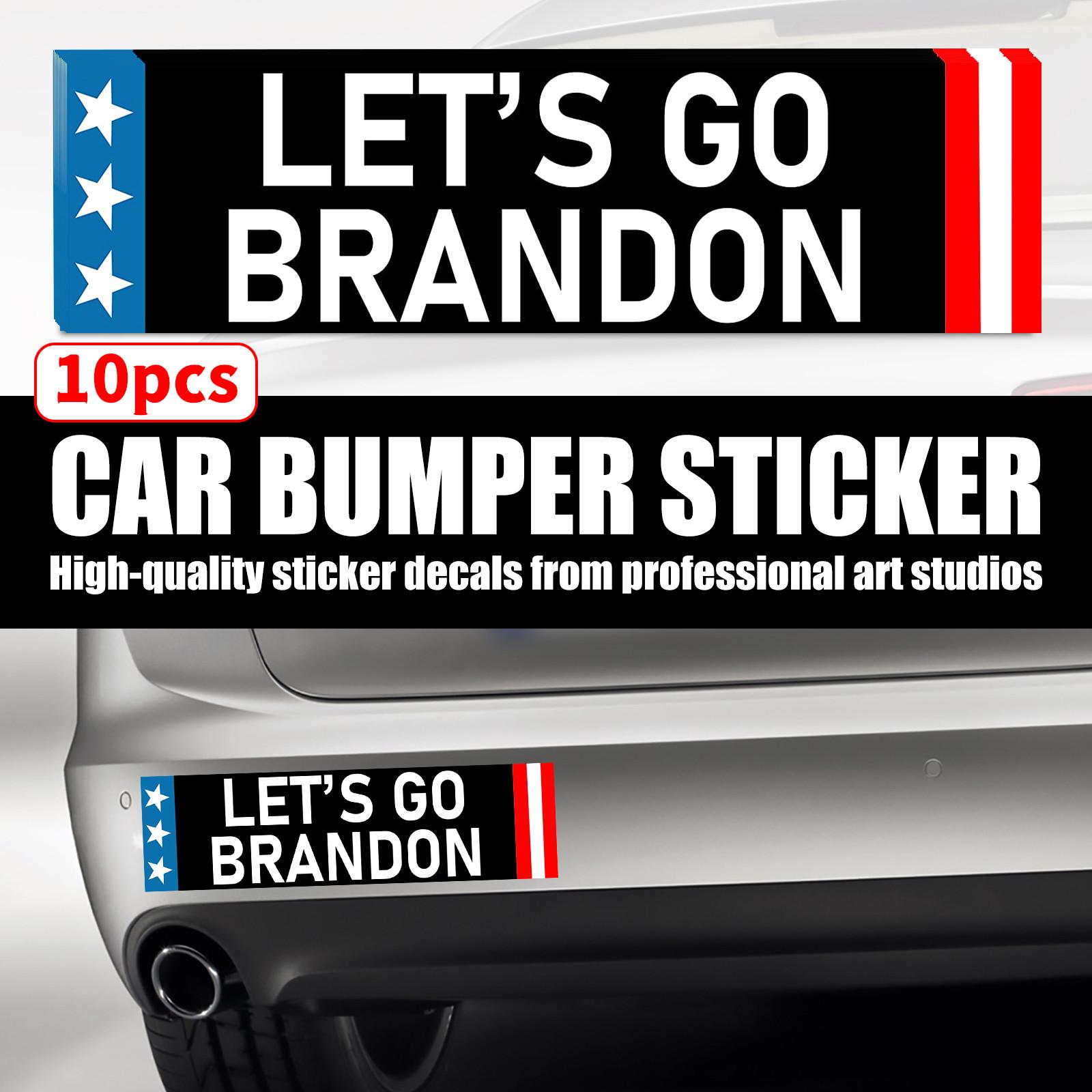 Nikitas Let s GO Brandon Stickers, Personality Creative Decoration Stickers Bumper Stickers Car Sticker
Nikitas Let s GO Brandon Stickers, Personality Creative Decoration Stickers Bumper Stickers Car Sticker
