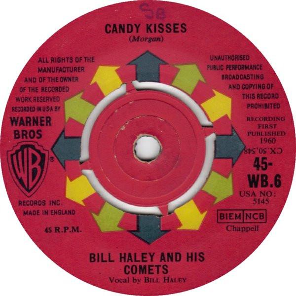 7inch Record BILL HALEY HIS COMETS Candy Kisses 45WB6 WARNER 1960 UK Rock Used
7inch Record BILL HALEY HIS COMETS Candy Kisses 45WB6 WARNER 1960 UK Rock Used