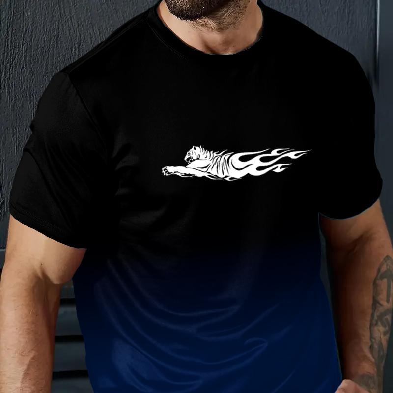 Повседневная мужская футболка с рисунком тигра, футболки, мужские футболки с короткими рукавами, топы с 3d принтом, уличная мужская одежда больших размеров Xl 6XL
Повседневная мужская футболка с рисунком тигра, футболки, мужские футболки с короткими рукавами, топы с 3d принтом, уличная мужская одежда больших размеров Xl 6XL