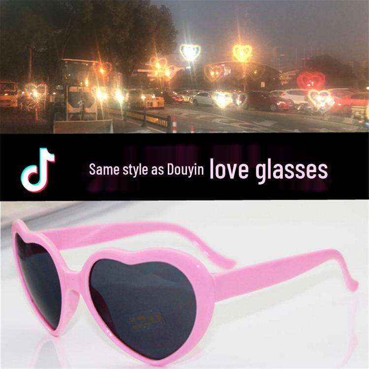 Heart-Shaped Light-Change Sunglasses - The Perfect Romantic Confession and Valentine s Date Accessory. Purple
Heart-Shaped Light-Change Sunglasses - The Perfect Romantic Confession and Valentine s Date Accessory. Purple
