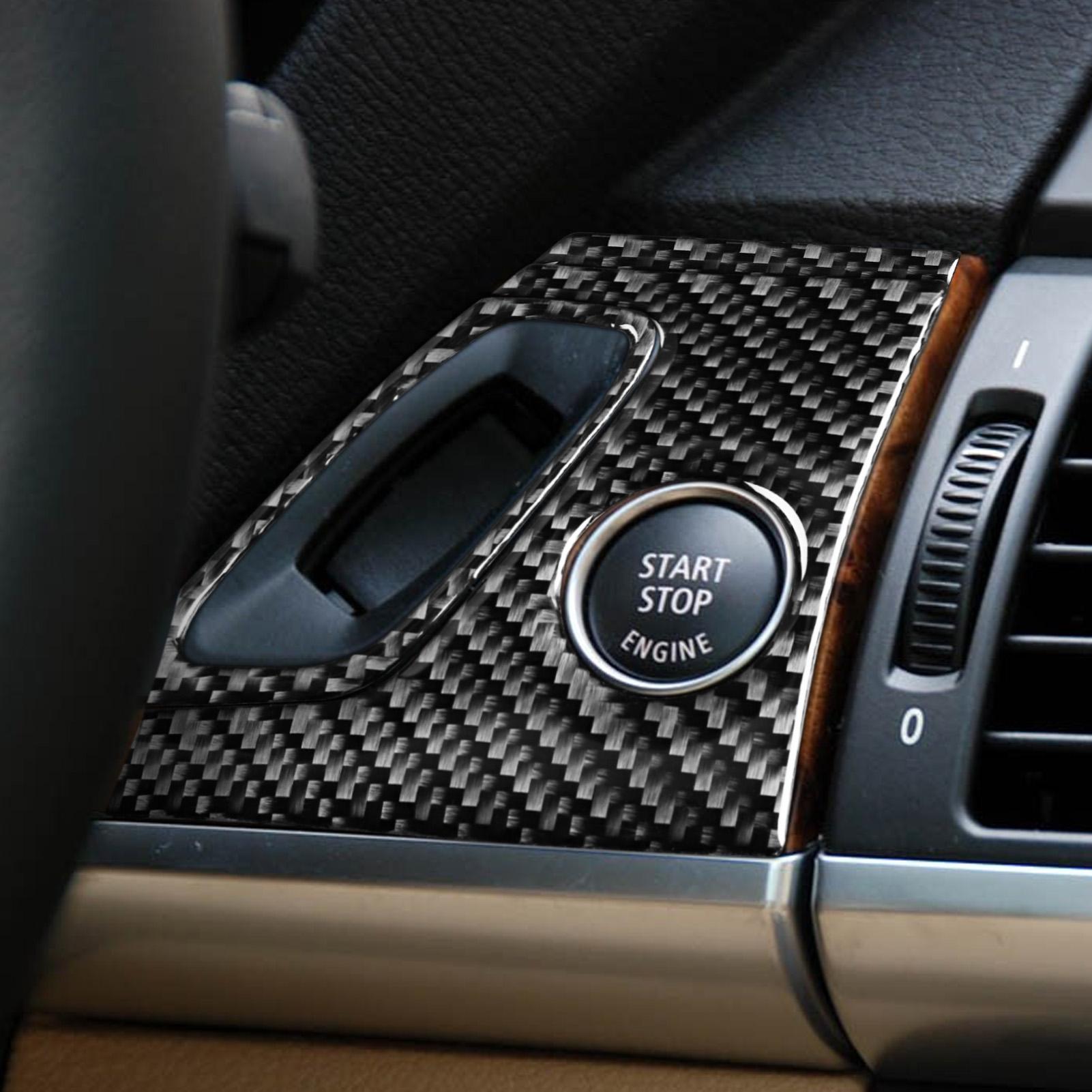 Для BMW X5 E70 2006-2013 углеродное волокно автомобильная дверная панель декоративная полоса переключатель запуска и остановки крышка костюм аксессуары для интерьера
Для BMW X5 E70 2006-2013 углеродное волокно автомобильная дверная панель декоративная полоса переключатель запуска и остановки крышка костюм аксессуары для интерьера