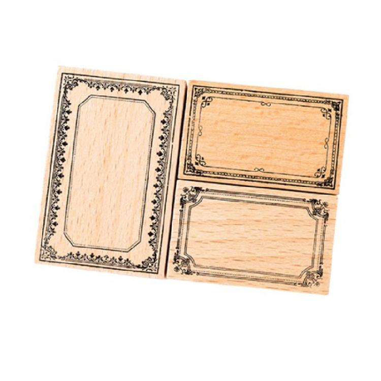 DIY Baroques Frame Rubber Stamp Kits 3 4Pieces Wood Base Seals For Custom Invitations Envelopes Signature Craft Projects
DIY Baroques Frame Rubber Stamp Kits 3 4Pieces Wood Base Seals For Custom Invitations Envelopes Signature Craft Projects