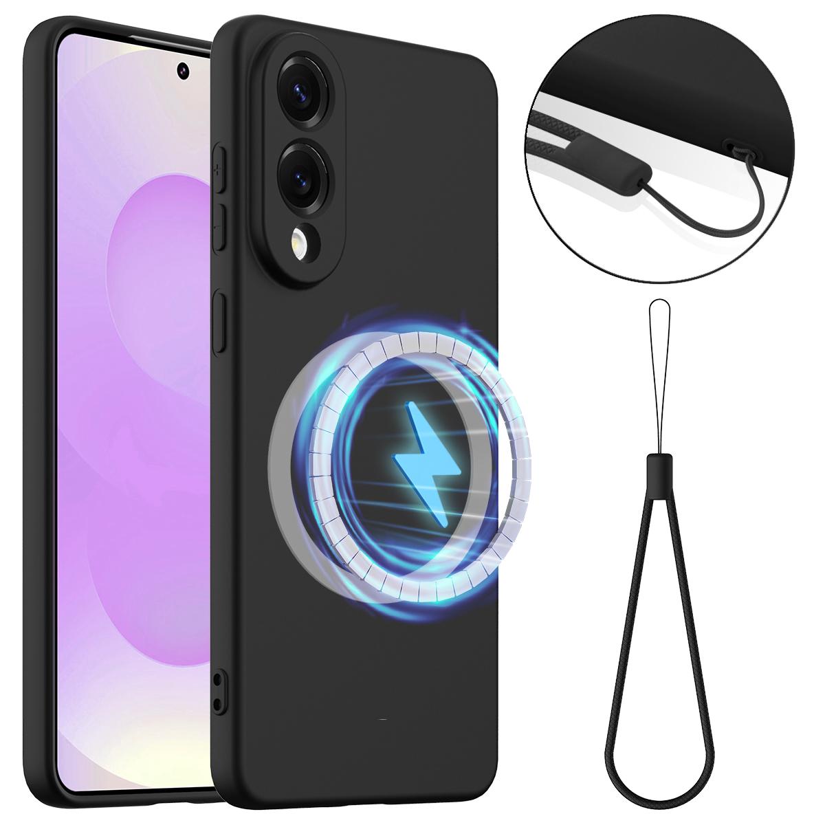 For Samsung Galaxy S25 Edge Case Compatible with MagSafe Anti-Drop Liquid Silicone Phone Cover Black
For Samsung Galaxy S25 Edge Case Compatible with MagSafe Anti-Drop Liquid Silicone Phone Cover Black