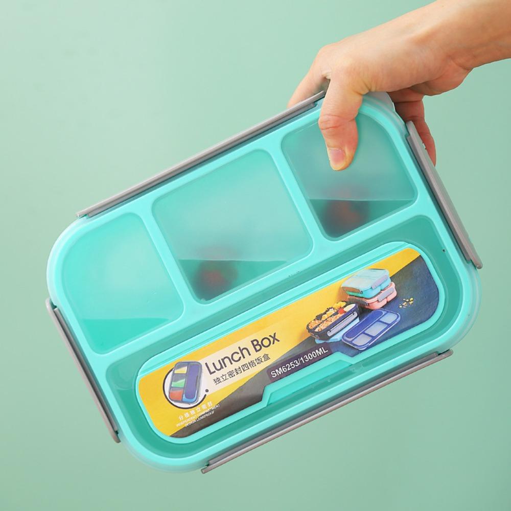 Separate Space Lunch Containers 1000/1300ml Food Container Portable 4-Compartment Lunch Box Picnic
Separate Space Lunch Containers 1000/1300ml Food Container Portable 4-Compartment Lunch Box Picnic