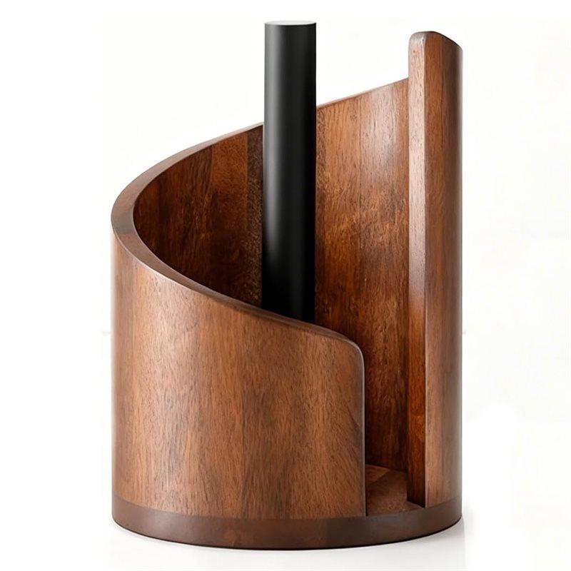 AB66-Mountain Paper Towel Holder Countertop With Wood Round Base And Iron Holder Holder Stand For Kitchen Roll Organize коричневий
AB66-Mountain Paper Towel Holder Countertop With Wood Round Base And Iron Holder Holder Stand For Kitchen Roll Organize коричневий