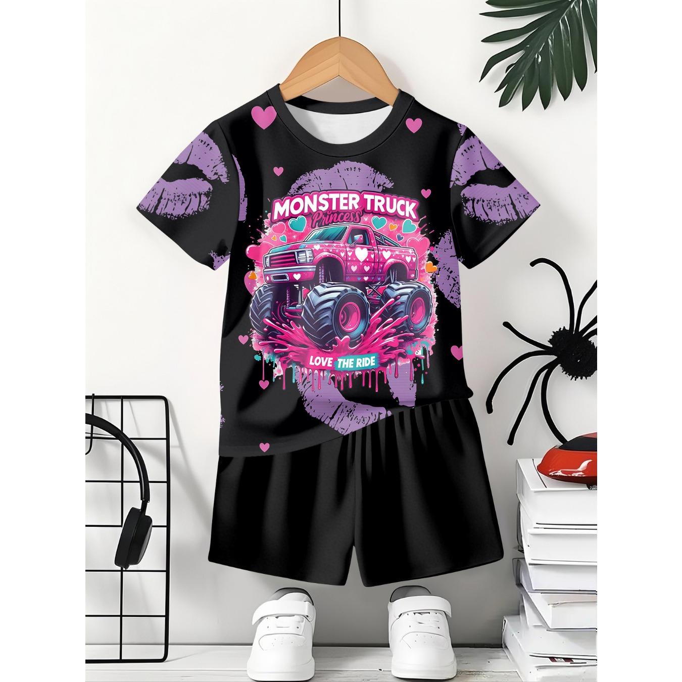 Valentine s Day Boy s Fashion Cartoon Pattern 3D Print Summer Round Neck T-Shirt and Shorts Set 5-6Y
Valentine s Day Boy s Fashion Cartoon Pattern 3D Print Summer Round Neck T-Shirt and Shorts Set 5-6Y