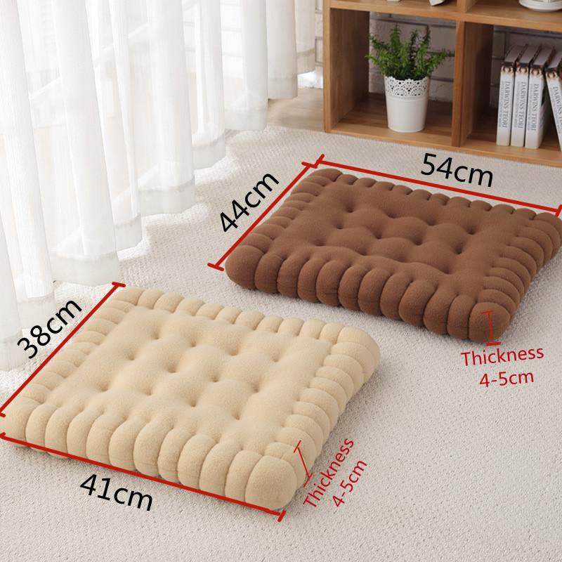 Plush Creative Gray Biscuit Shape Cushion Cookie Tatami Cushion Sofa Office Chair Thick Cotton Decor Pillows for Living Room
Plush Creative Gray Biscuit Shape Cushion Cookie Tatami Cushion Sofa Office Chair Thick Cotton Decor Pillows for Living Room