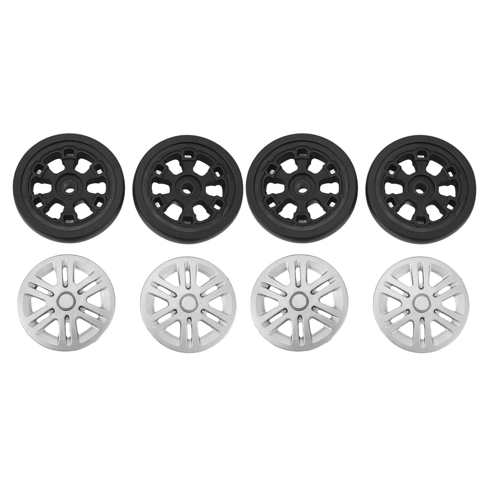 4 Pcs Suitcase Replacement Wheels Silent Rolling Universal Luggage Wheels for Trolley Suitcase
4 Pcs Suitcase Replacement Wheels Silent Rolling Universal Luggage Wheels for Trolley Suitcase