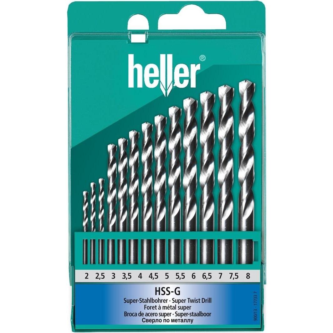 Набор дрелей для металла Heller Hss Super-pro 2-8 13 шт
Набор дрелей для металла Heller Hss Super-pro 2-8 13 шт