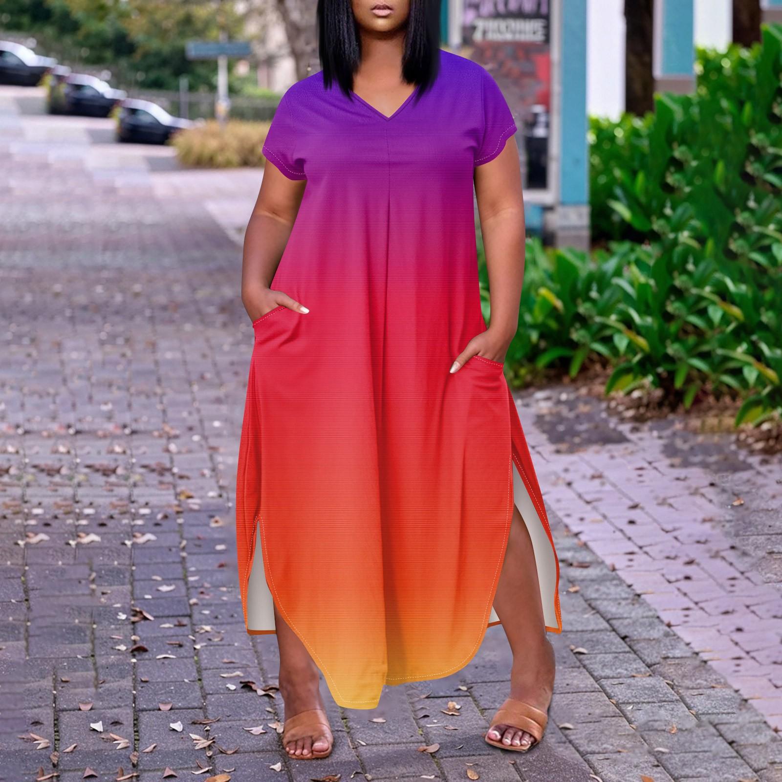 Женское повседневное платье с коротким рукавом и круглым вырезом больших размеров Temperament L киноварь
Женское повседневное платье с коротким рукавом и круглым вырезом больших размеров Temperament L киноварь