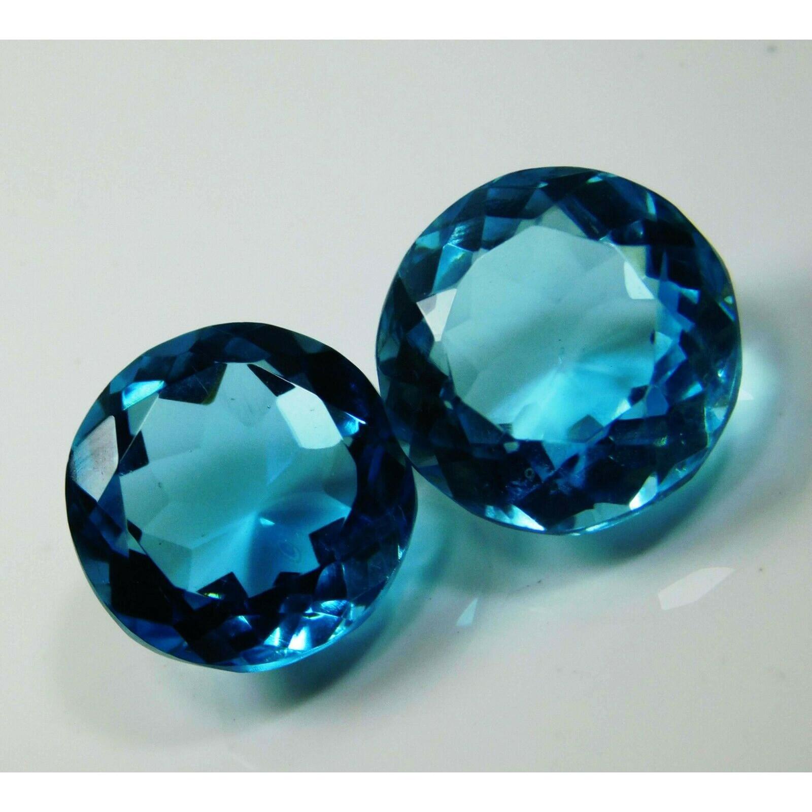 NATURAL Ocean Blue Aquamarine 18.10 Ct Round Cut CERTIFIED Loose Gemstone Pair 13 mm Approx. синій
NATURAL Ocean Blue Aquamarine 18.10 Ct Round Cut CERTIFIED Loose Gemstone Pair 13 mm Approx. синій