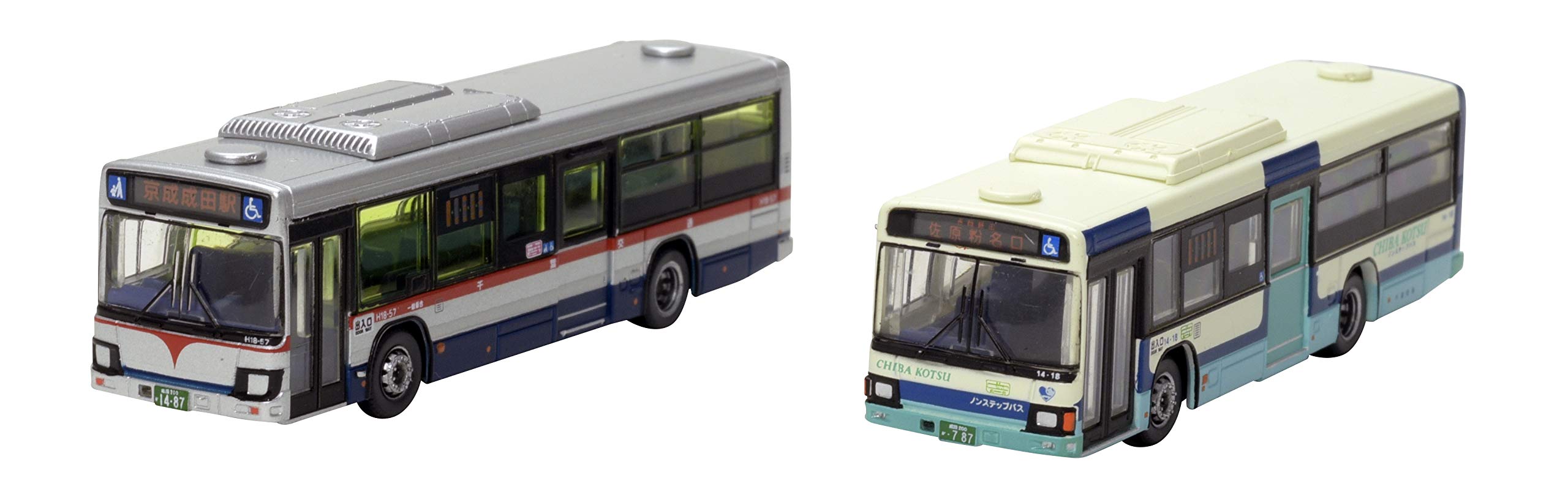 The Bus Collection Bus Collection Chiba Kotsu new and old color set of 2 diorama supplies first order limited (manufacturer s production)
The Bus Collection Bus Collection Chiba Kotsu new and old color set of 2 diorama supplies first order limited (manufacturer s production)