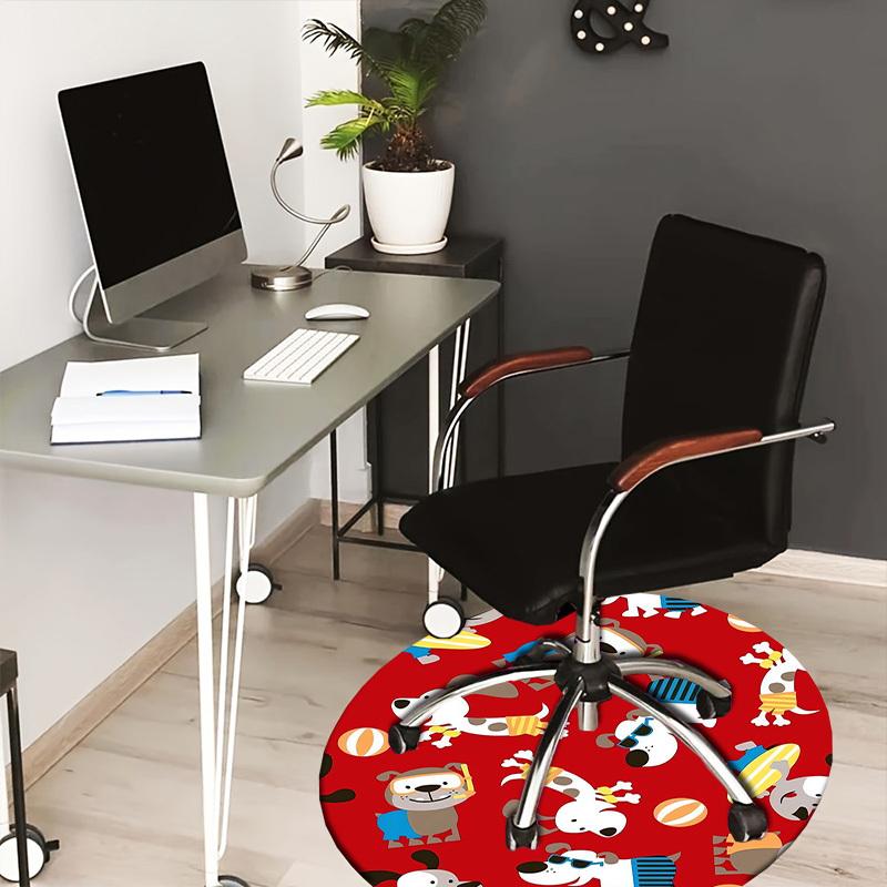1pc Office Carpet Chair Mats Dogs Playing with Balls Perfect for Decorating Office Chairss, Or Bedrooms.YDT293 80cm by 80cm
1pc Office Carpet Chair Mats Dogs Playing with Balls Perfect for Decorating Office Chairss, Or Bedrooms.YDT293 80cm by 80cm