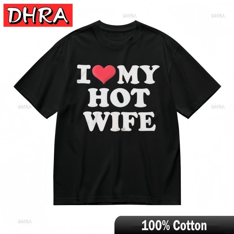 Unisexs All Season Comfy Breathable Classic TShirt I LOVE MY HOT WIFE Graphic Tee Graphic Nostalgia Graphic Girlfriend Tees Tops 4XL
Unisexs All Season Comfy Breathable Classic TShirt I LOVE MY HOT WIFE Graphic Tee Graphic Nostalgia Graphic Girlfriend Tees Tops 4XL