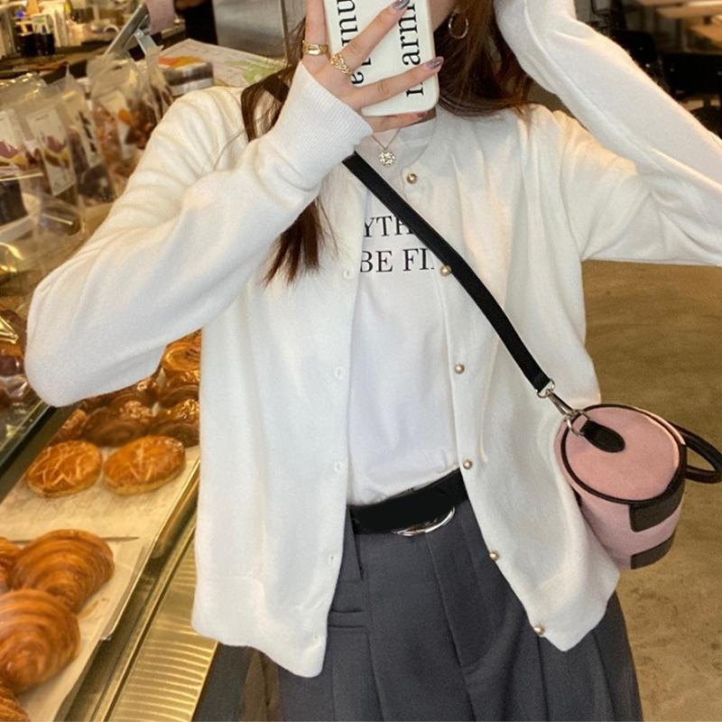 New Long Sleeve Casual Knitted Cardigan Women s Sweater Jacket Autumn Thin Solid Color O Neck Loose Simple Top Office Cardigans Clothing One Size білий
New Long Sleeve Casual Knitted Cardigan Women s Sweater Jacket Autumn Thin Solid Color O Neck Loose Simple Top Office Cardigans Clothing One Size білий