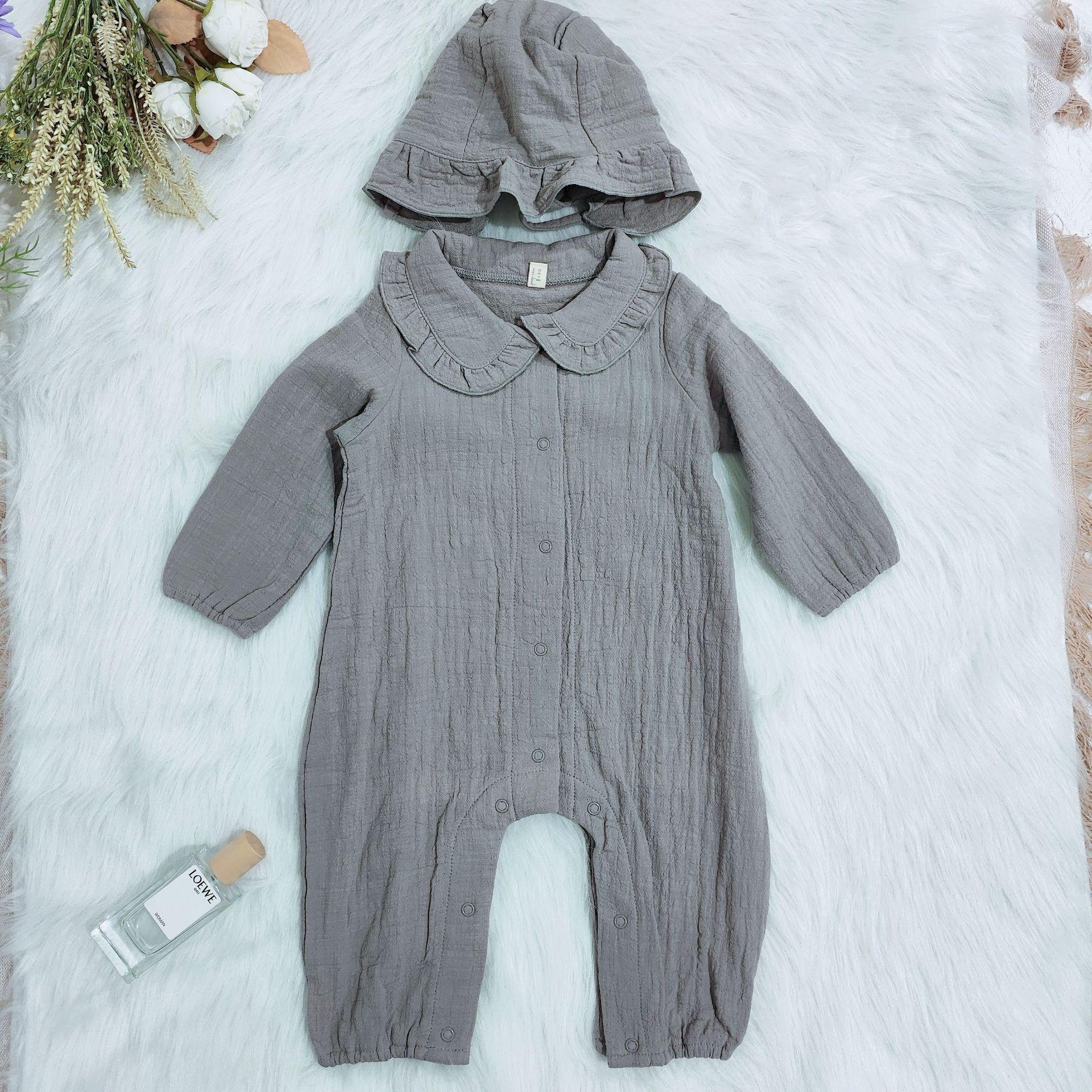 All-Season Long Sleeve Baby Jumpsuit - Infant Bodysuit Crawler Romper 59cm (S)
All-Season Long Sleeve Baby Jumpsuit - Infant Bodysuit Crawler Romper 59cm (S)