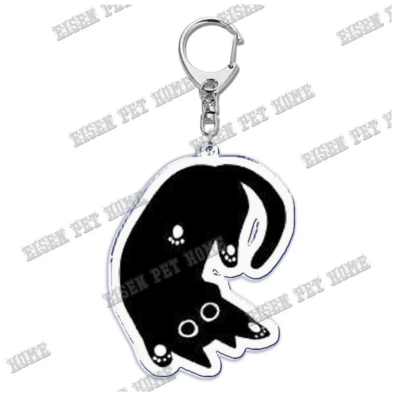 Cute Cartoon Cat Pet Keychain KeyRing Fashion Funny Black Cat Popular for Bag Pendant Llaveros Aaccessories Gift
Cute Cartoon Cat Pet Keychain KeyRing Fashion Funny Black Cat Popular for Bag Pendant Llaveros Aaccessories Gift