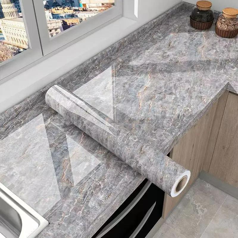 40cm Marble Kitchen Oil-Proof Film Stove Waterproof Self-Adhesive Wallpaper Toilet Countertop Renovation Tile Wall Stickers 40cmX1m
40cm Marble Kitchen Oil-Proof Film Stove Waterproof Self-Adhesive Wallpaper Toilet Countertop Renovation Tile Wall Stickers 40cmX1m