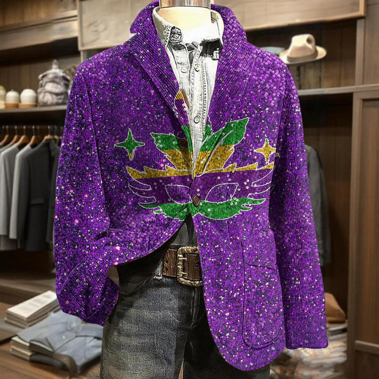 Men s Business Casual Fashion Printed Corduroy Jacket L фіолетовий
Men s Business Casual Fashion Printed Corduroy Jacket L фіолетовий