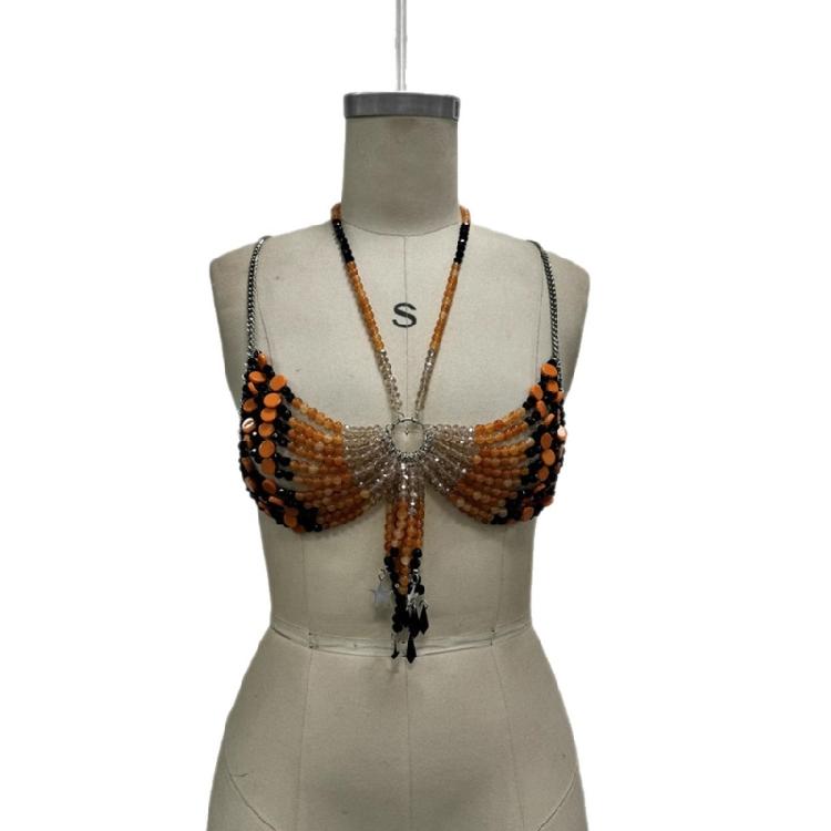 Waterproof Acrylic Bra Chain With Vibranting Color Body Jewelry Fashionable For Casual Outings Event 1
Waterproof Acrylic Bra Chain With Vibranting Color Body Jewelry Fashionable For Casual Outings Event 1