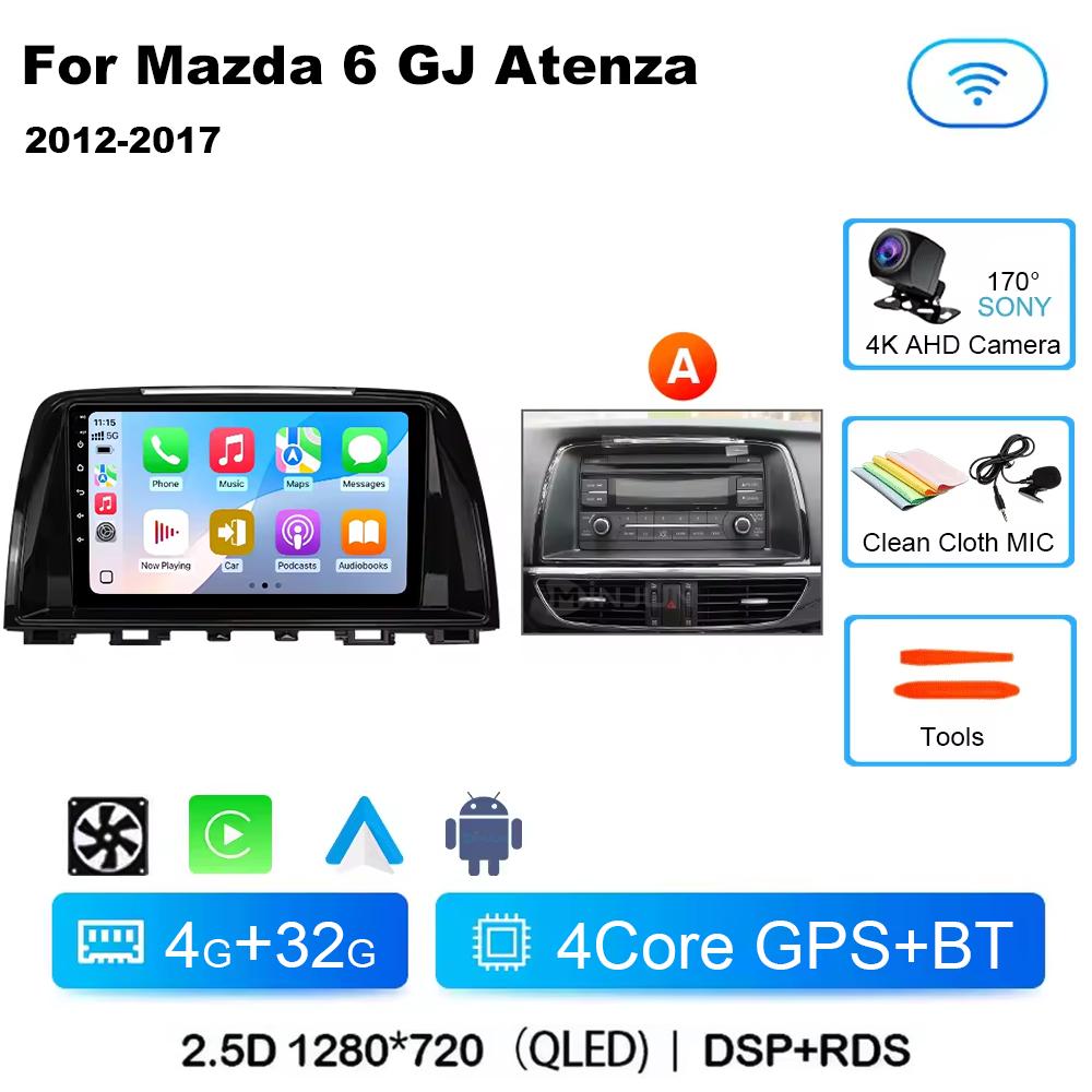 Android 14 Для Mazda 6 GJ Atenza 2012 2013 2014 2015 2016 2017 Carplay Auto Автомобильный Мультимедийный Автомагнитола Видеоплеер GPS
Android 14 Для Mazda 6 GJ Atenza 2012 2013 2014 2015 2016 2017 Carplay Auto Автомобильный Мультимедийный Автомагнитола Видеоплеер GPS