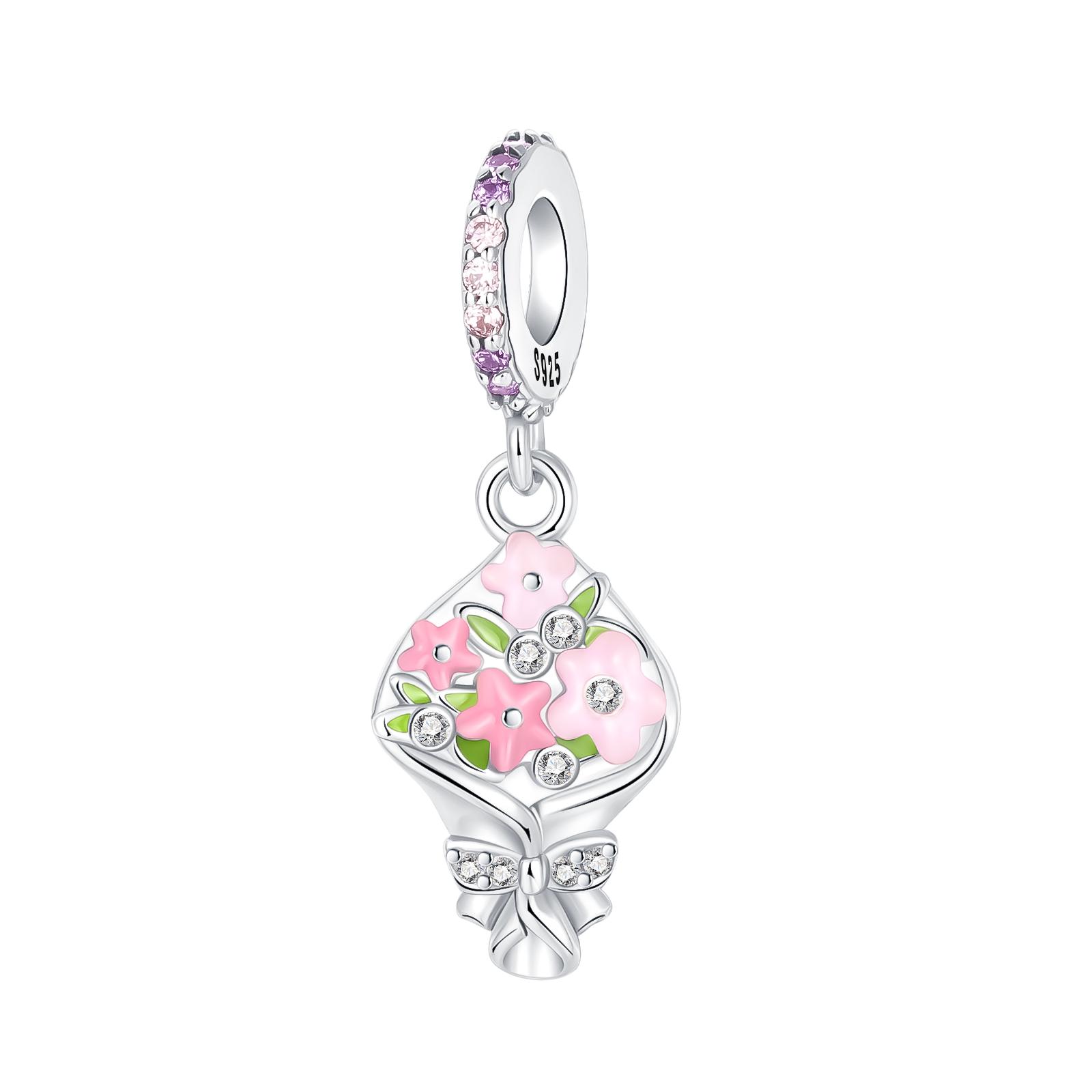 Mother S Day Charms Pendant Original Metal Blossom Bouquet Mom S Gift Graduate Pendants Fit Bangle Make your own Accessory Elegant Fashion Beautiful
Mother S Day Charms Pendant Original Metal Blossom Bouquet Mom S Gift Graduate Pendants Fit Bangle Make your own Accessory Elegant Fashion Beautiful