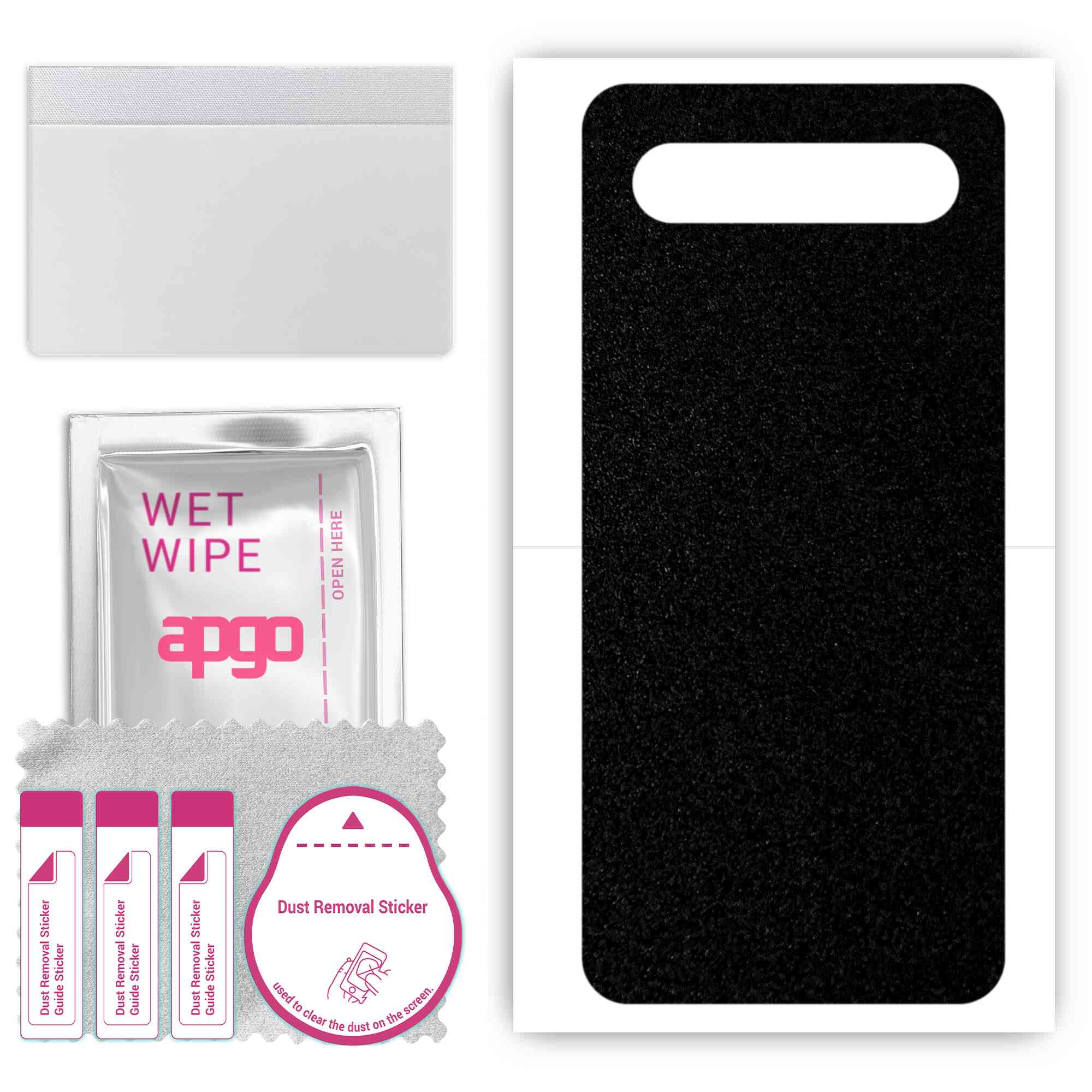 apgo Protective Skin Sticker for the back compatible with Meizu 17, Wrap Film, Foil, Vinyl - Pattern Matte Black
apgo Protective Skin Sticker for the back compatible with Meizu 17, Wrap Film, Foil, Vinyl - Pattern Matte Black