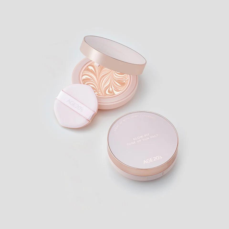 AGE 20 s Glow-Fit Tone Up Sun Pact 12.5g Case + Refill, Увлажнение, Корейская косметика, Kbeauty, образец
AGE 20 s Glow-Fit Tone Up Sun Pact 12.5g Case + Refill, Увлажнение, Корейская косметика, Kbeauty, образец