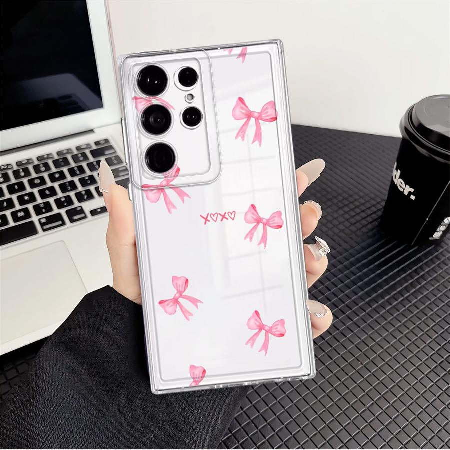Pink And Red Bow Heart Case for Samsung Galaxy S26 S21 S22 FE S23 Ultra S24 S20 Plus S25 Edge Note 20 Ultra 10 Phone Cover Galaxy S25+
Pink And Red Bow Heart Case for Samsung Galaxy S26 S21 S22 FE S23 Ultra S24 S20 Plus S25 Edge Note 20 Ultra 10 Phone Cover Galaxy S25+