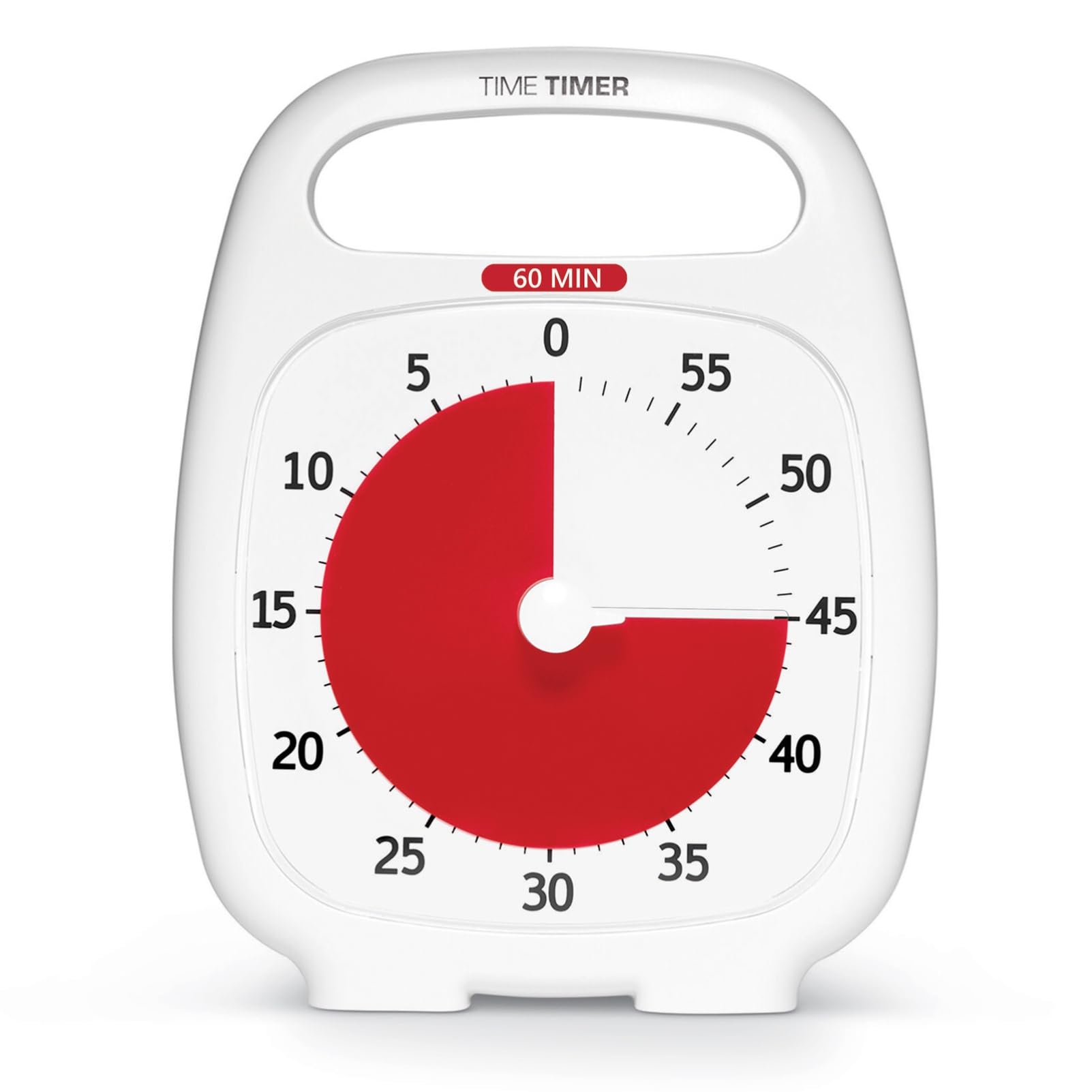 TIME TIMER Таймер для навчання 60 хвилин Плюс ручка Білий Навчальний будильник TTP7-WHT-W білий
TIME TIMER Таймер для навчання 60 хвилин Плюс ручка Білий Навчальний будильник TTP7-WHT-W білий