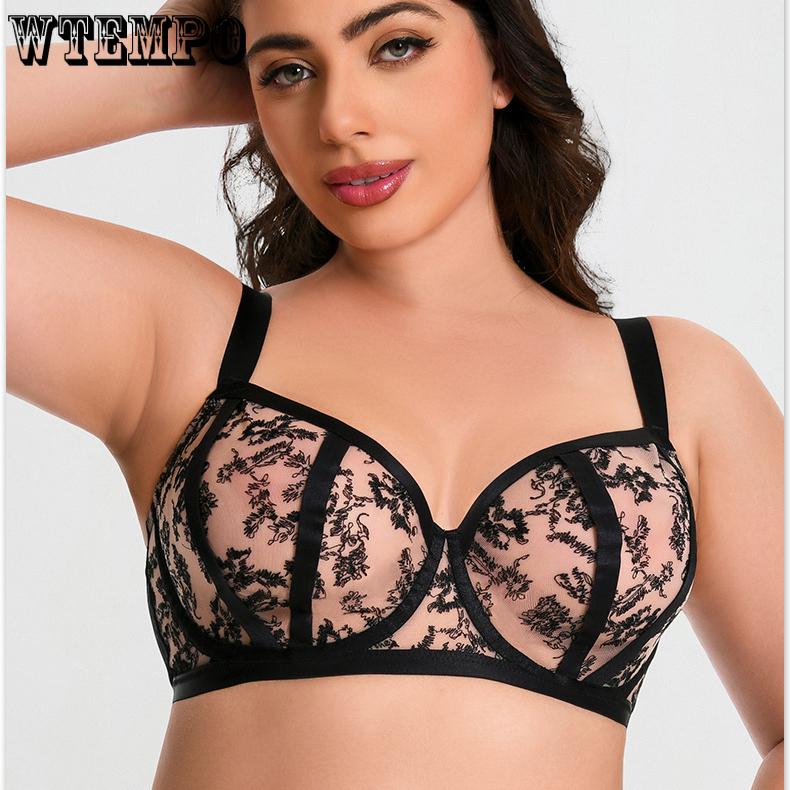 Large Size Lingerie for Women Anti Sagging Gathering Breathable Bra Mesh Full Cup Bra 34/75D чорний
Large Size Lingerie for Women Anti Sagging Gathering Breathable Bra Mesh Full Cup Bra 34/75D чорний