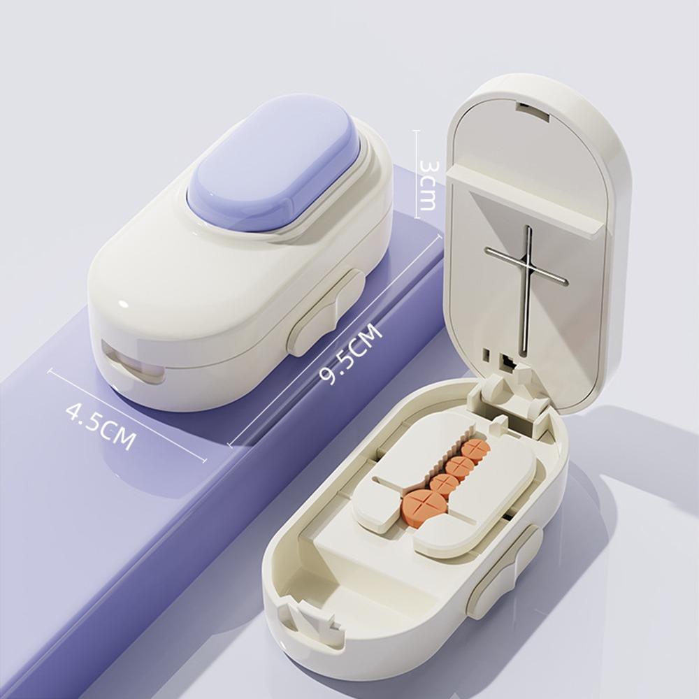 Dopamine Quartering Pill Cutter Button Dustproof Pill Crusher Anti-cutting Hand Moisture-proof Medicine Divider for Home&Travel синій
Dopamine Quartering Pill Cutter Button Dustproof Pill Crusher Anti-cutting Hand Moisture-proof Medicine Divider for Home&Travel синій