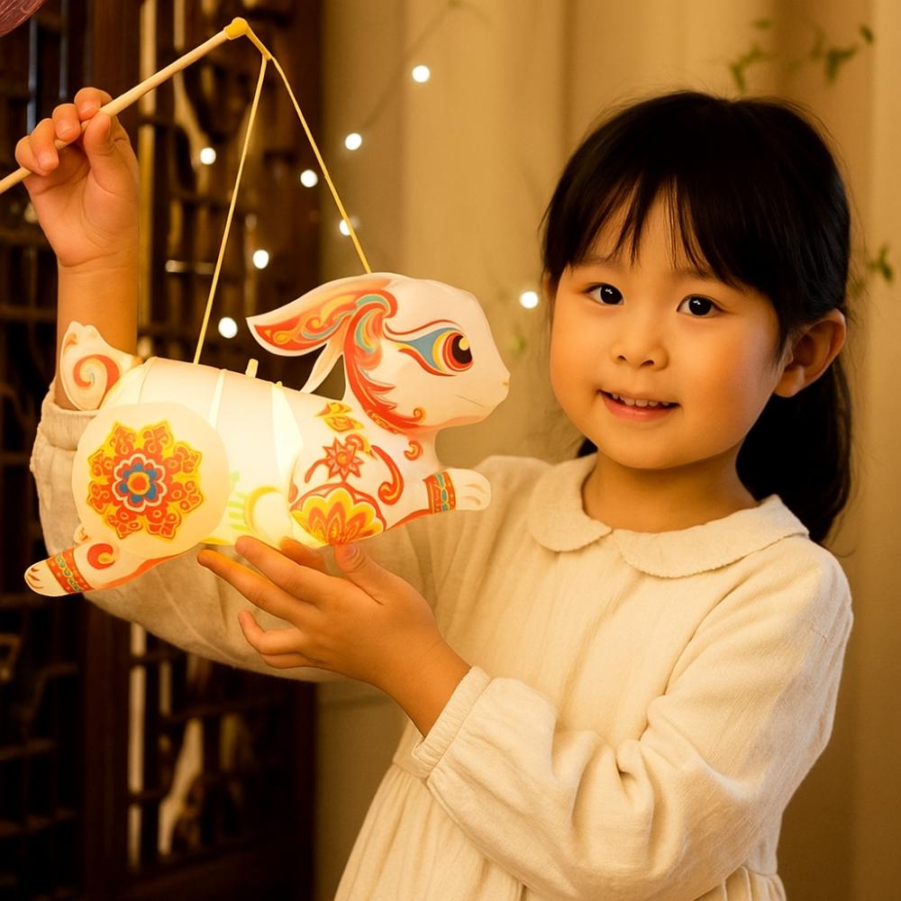 Chinese Style Handheld Rabbit Lantern Mid-Autumn Festival Lantern Mid-Autumn Festival рожевий
Chinese Style Handheld Rabbit Lantern Mid-Autumn Festival Lantern Mid-Autumn Festival рожевий