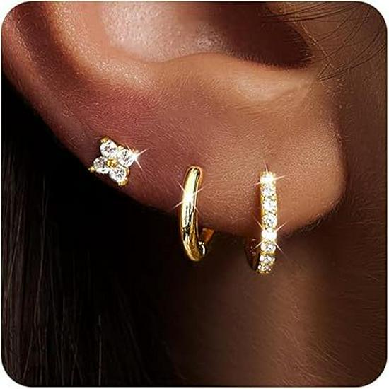 Copper-Plated Gold Zircon Women s Round Ear Cuffs
Copper-Plated Gold Zircon Women s Round Ear Cuffs